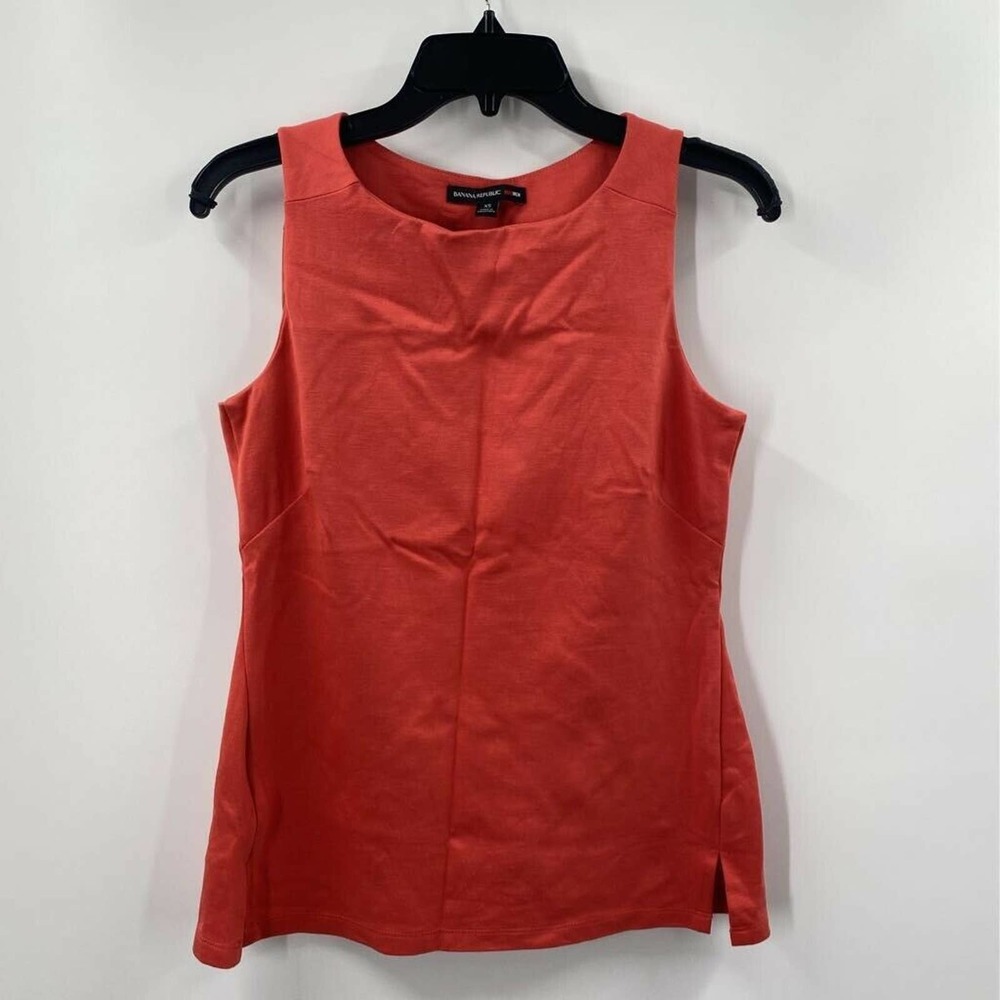 Banana Republic Tank Top Keyhole Side Slit